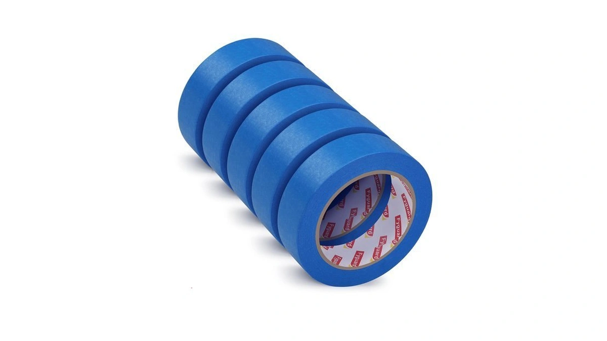 5rolls Blue Painters Tape 30mm Γ 55yd Wide Blue Masking