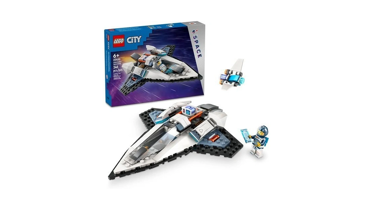 Lego City Interstellar Spaceship Toy For Kids, Creative Play Space