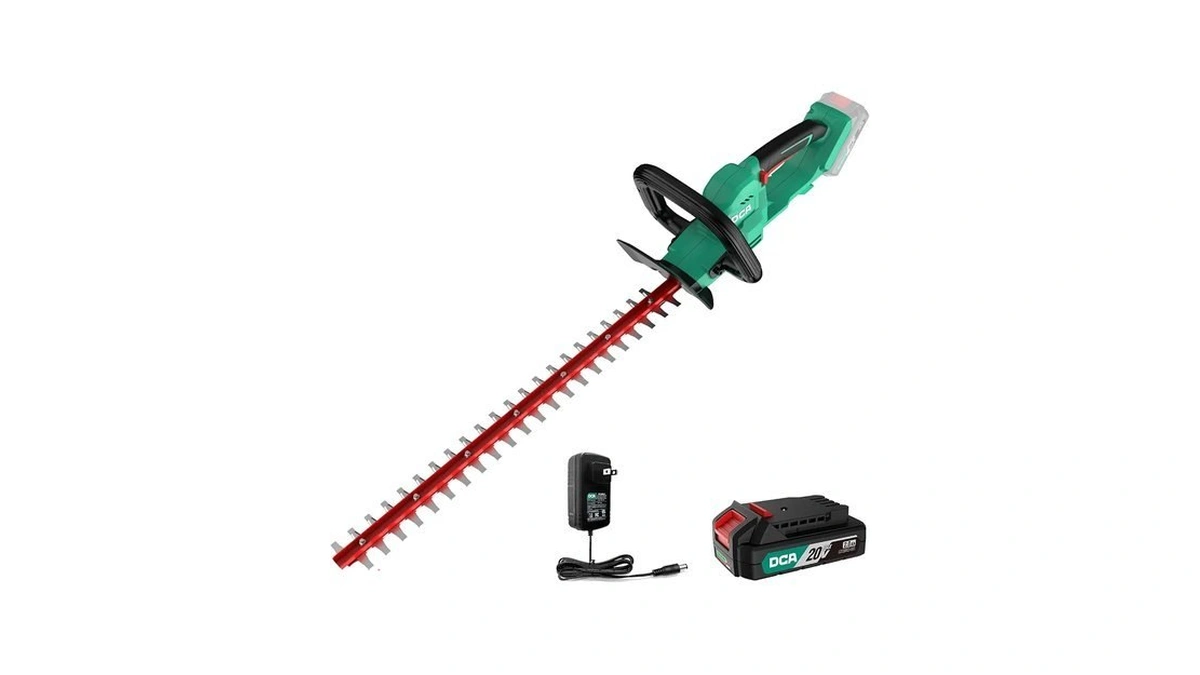 Dca 22 Inch Hedge Trimmer Cordless 20v, 2800rpm Electric Bush