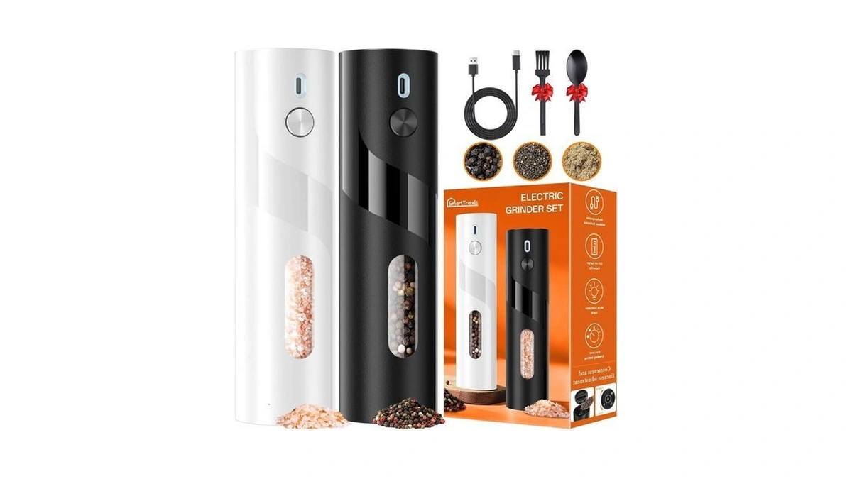 Amazon code: 110ml Electric Salt And Pepper Grinder S