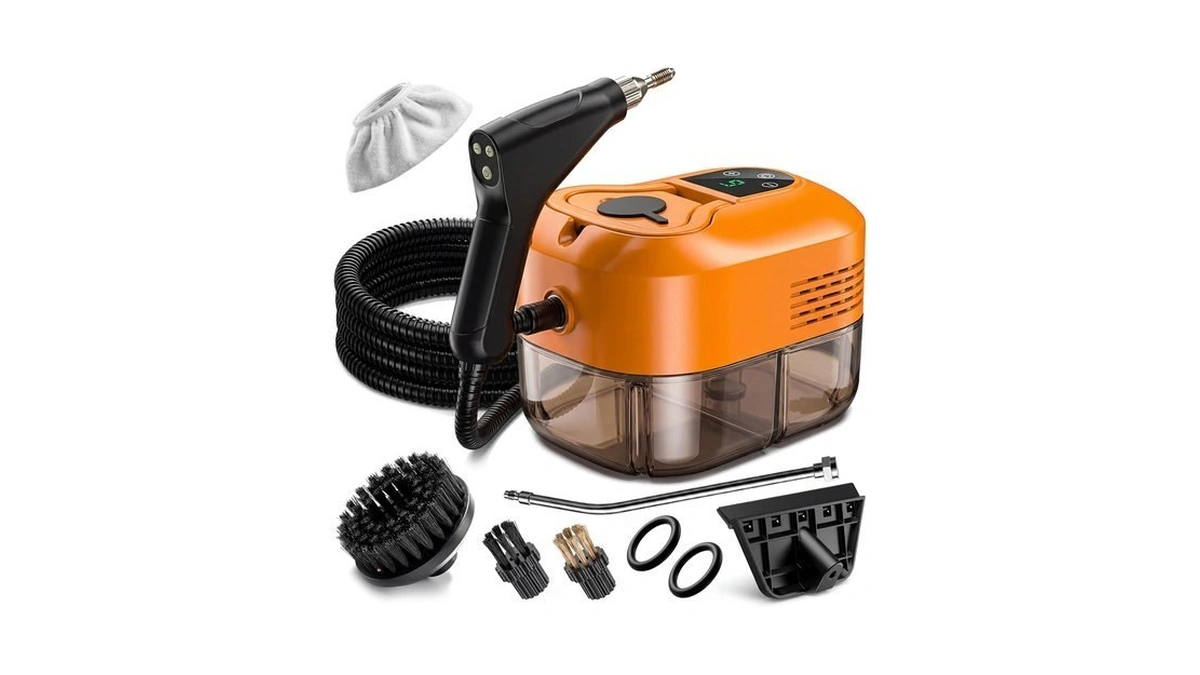 Handle High Pressure Steam Cleaner - Portable Steamer With 1.8l