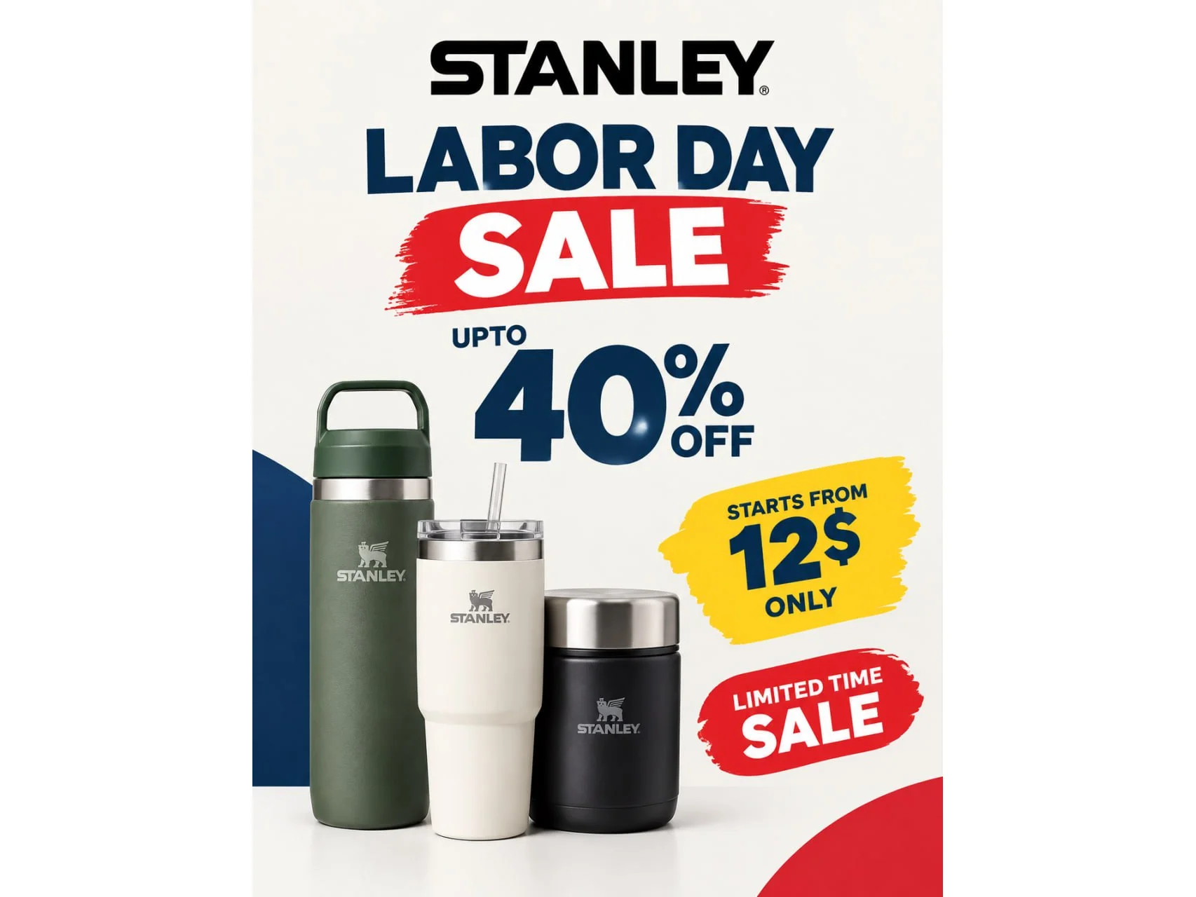 Stanely Labor day Sale Up to 40 % off
